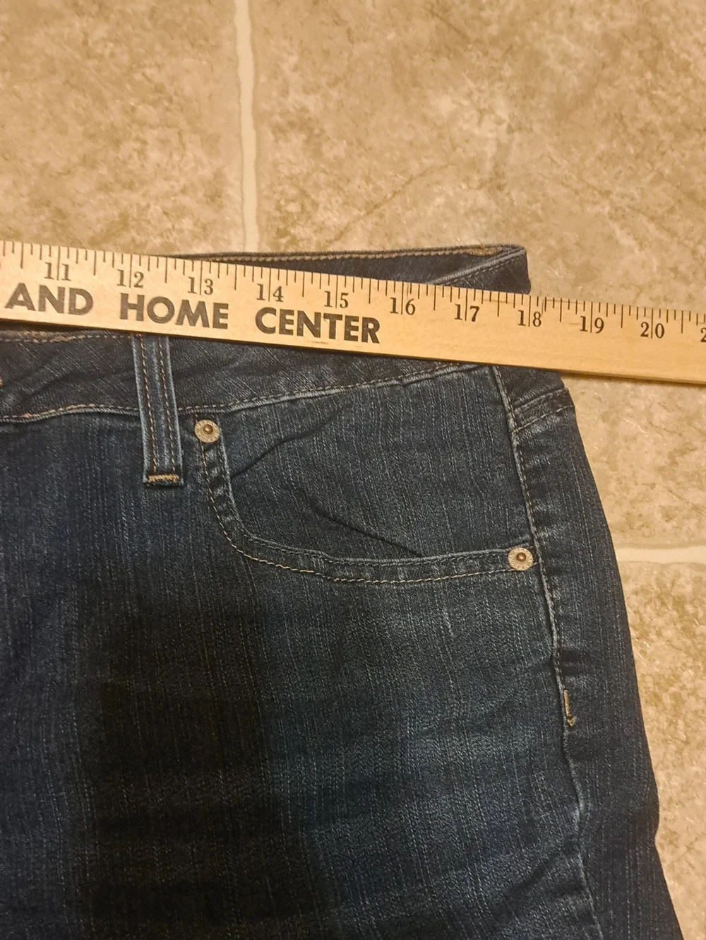 Merona Women's Indigo Skinny Jeans. Size 18R.